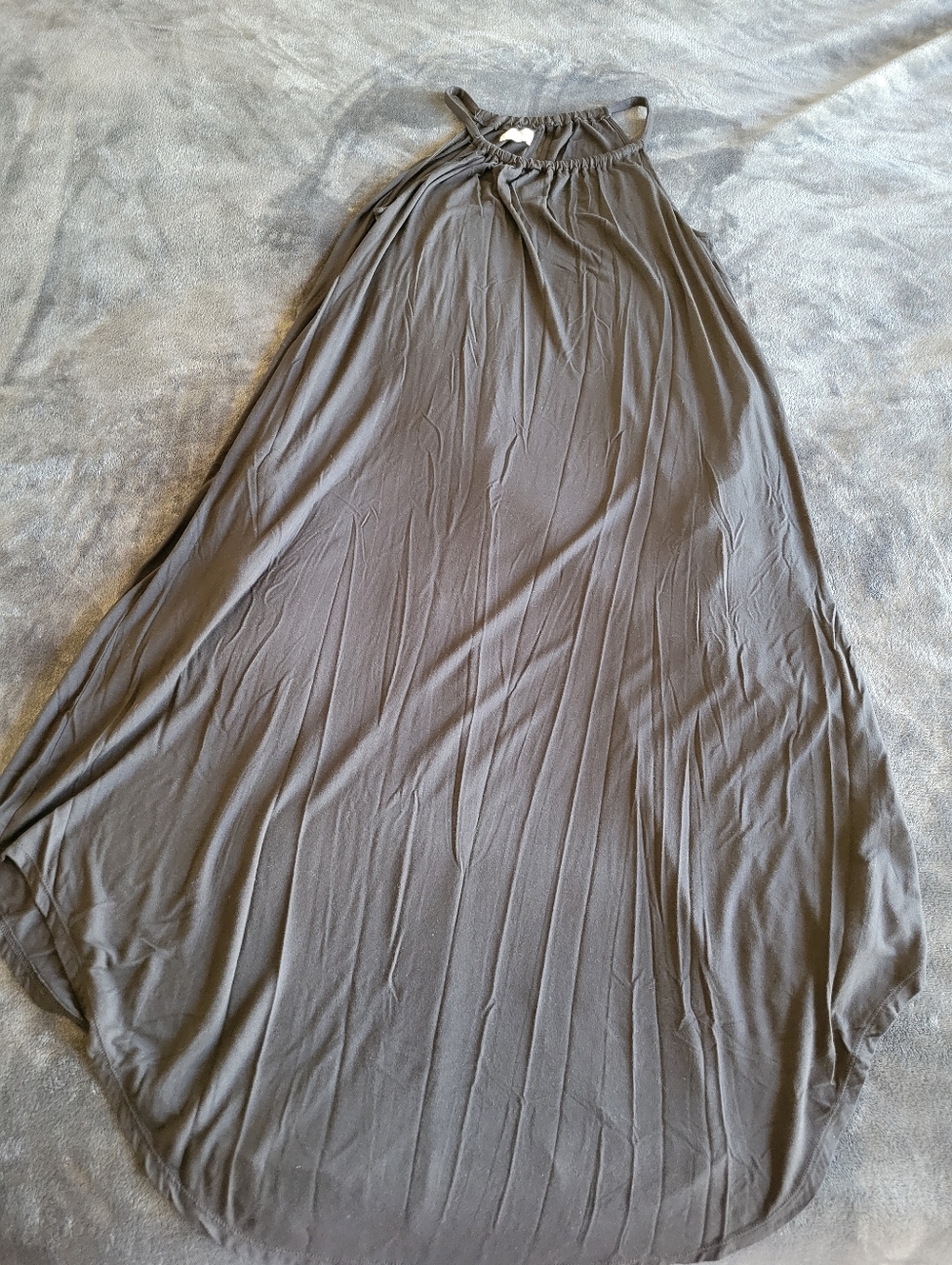 Maurices Black Midi Halter Dress